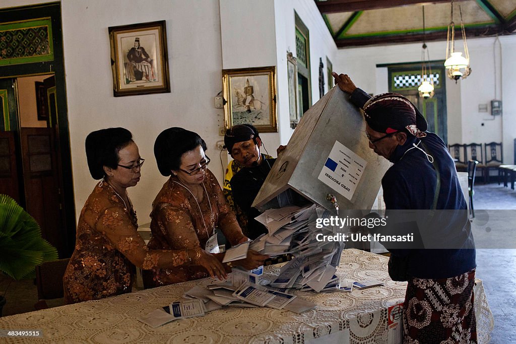 Legislative Elections Held In Indonesia