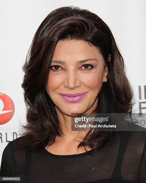 Actress Shohreh Aghdashloo attends the Indian Film Festival of Los Angeles opening night gala at ArcLight Cinemas on April 8, 2014 in Hollywood,...