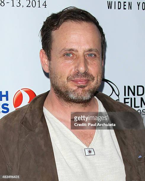 Actor Richmond Arquette attends the Indian Film Festival of Los Angeles opening night gala at ArcLight Cinemas on April 8, 2014 in Hollywood,...