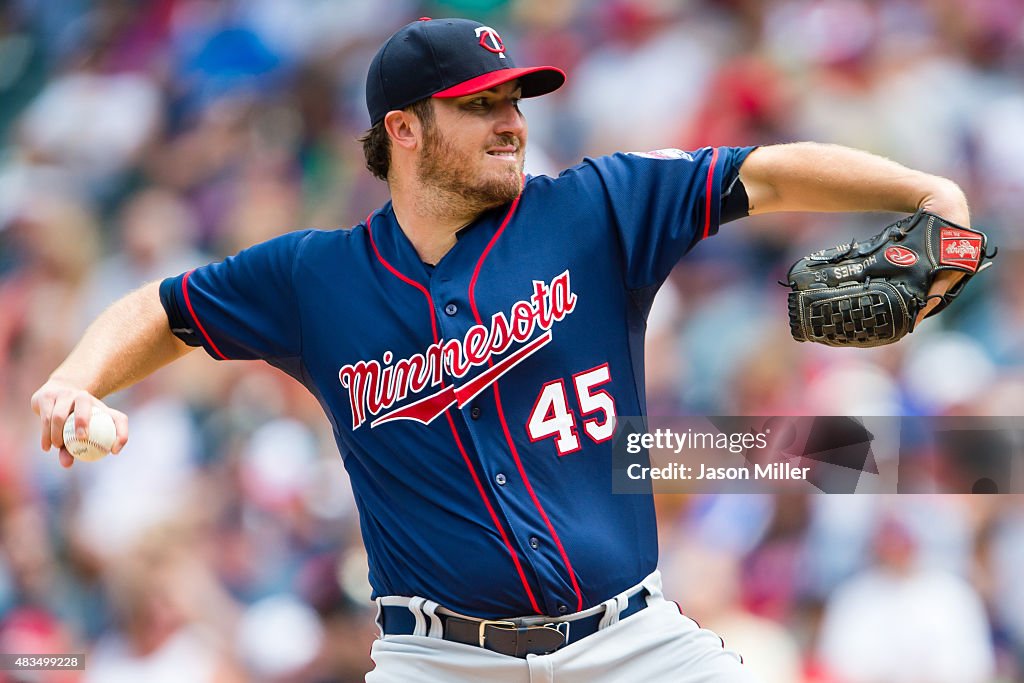 Minnesota Twins v Cleveland Indians