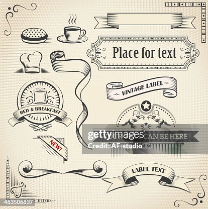 Retro Stylized Elements Retro Stylized Elements