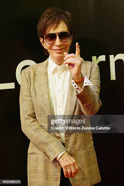 Director Michael Cimino attends the Pardo D'Onore Swisscom red carpet on August 9, 2015 in Locarno, Switzerland.