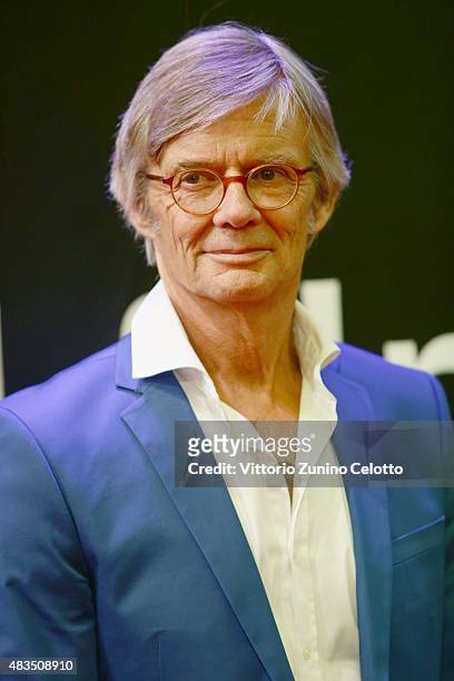 Director Bille August attends the Pardo D'Onore Swisscom red carpet on August 9, 2015 in Locarno, Switzerland.
