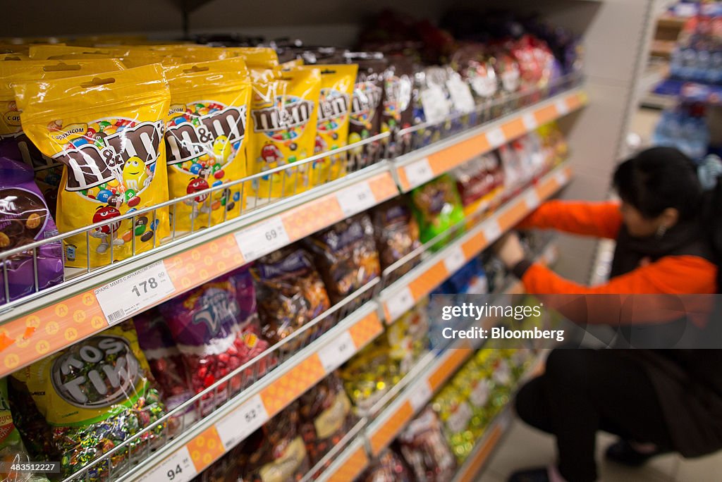 Inside An OAO Dixy Supermarket Ahead Of Results