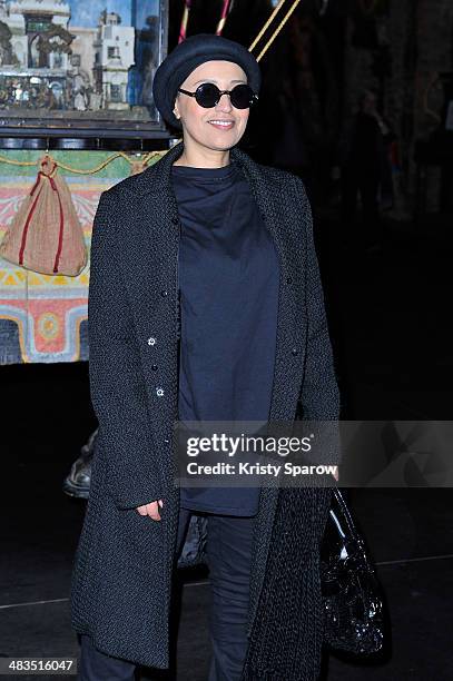 Laam attends the Secours Populaire Francais charity party at the Musee Des Arts Forains on March 28, 2014 in Paris, France.