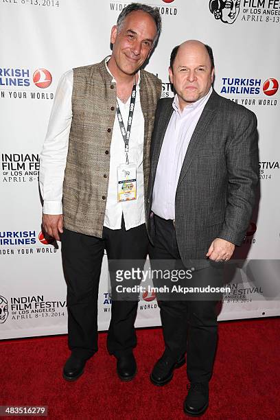 Director Jeffrey D. Brown and actor Jason Alexander attend the Indian Film Festival Of Los Angeles Opening Night Gala for "Sold" at ArcLight Cinemas...