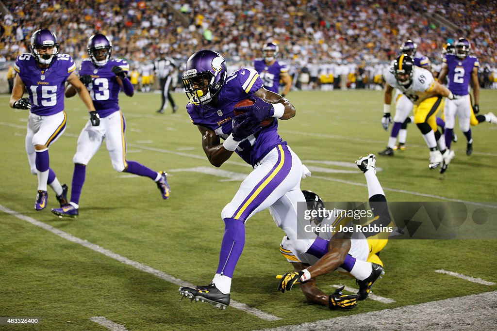 Pittsburgh Steelers v Minnesota Vikings