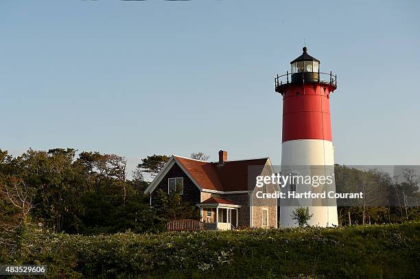 The Three Sisters lighthouses were replaced in the 1920's by the current Nauset Light, which is still in operation today, on July 14, 2015.