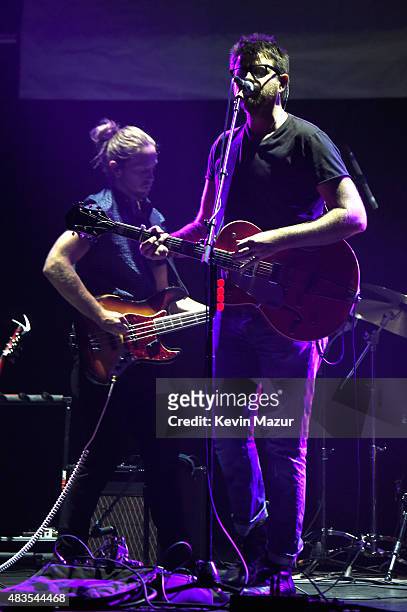 Vinyl Station performs onstage at Beacon Theatre on August 8, 2015 in New York City.