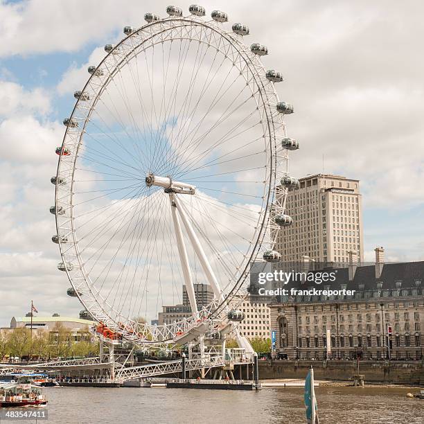 london eye - london eye stock pictures, royalty-free photos & images