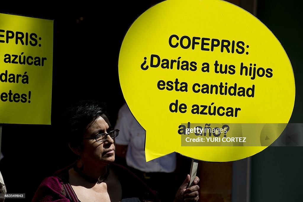 MEXICO-HEALTH-PROTEST-SUGAR