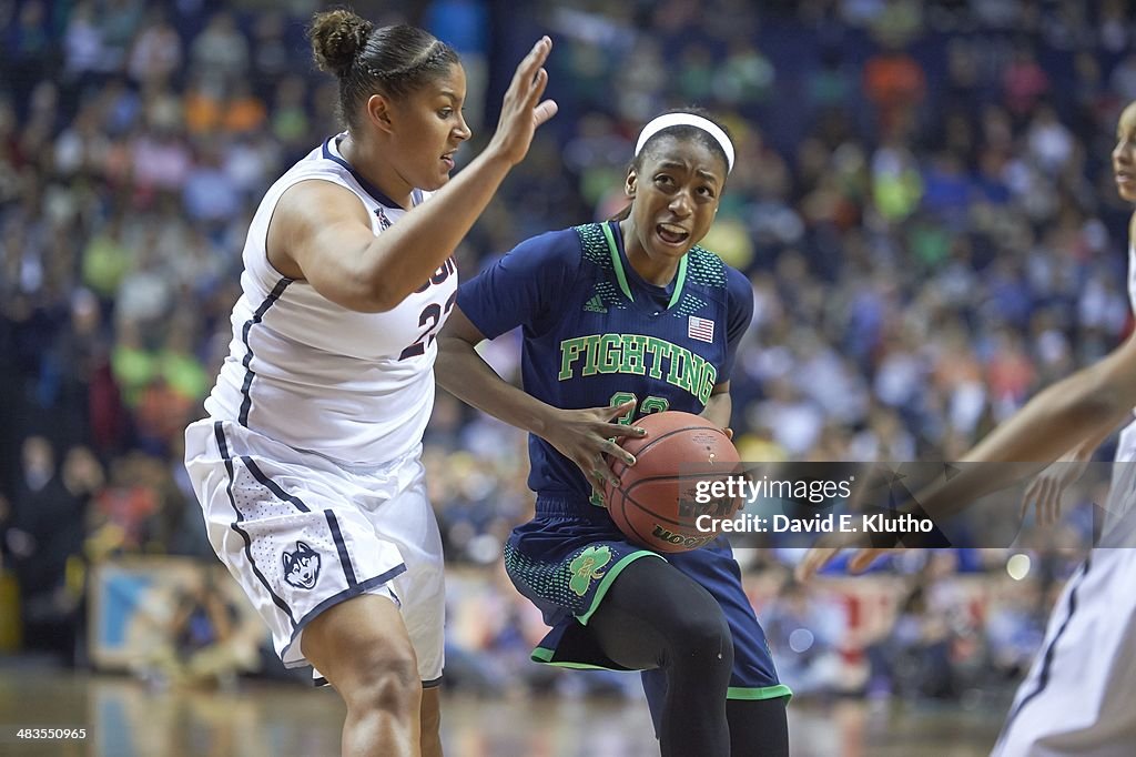 University of Connecticut vs University of Notre Dame, 2014 NCAA Women's National Championship