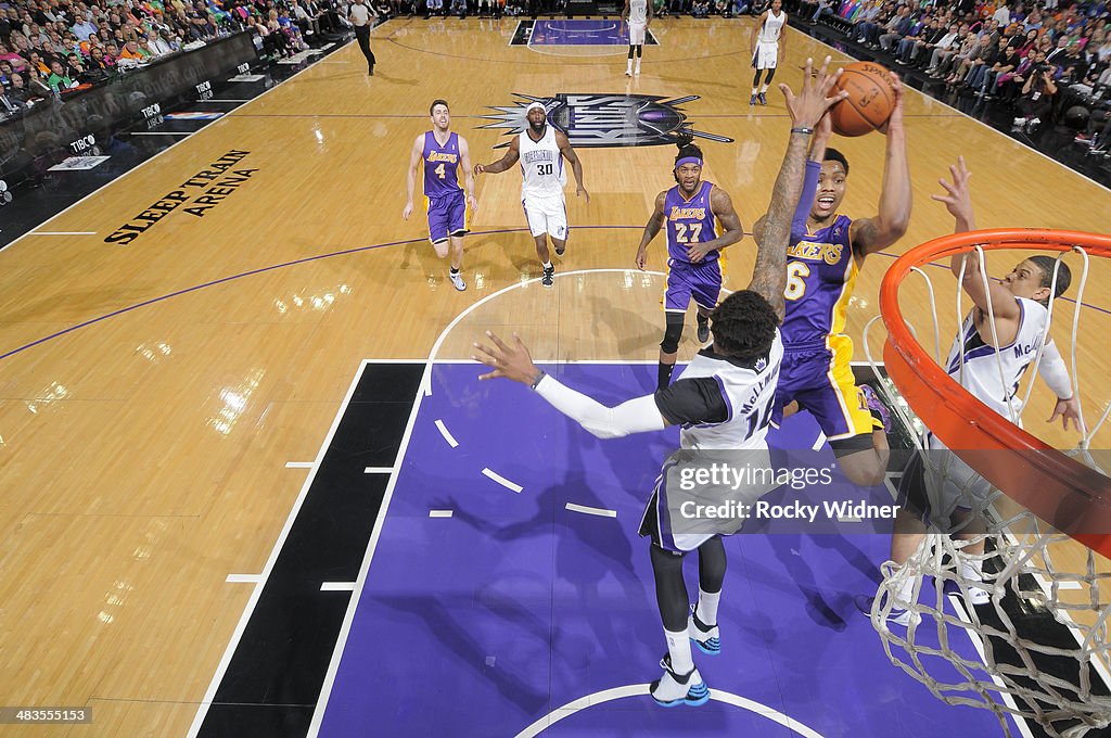 Los Angeles Lakers v Sacramento Kings