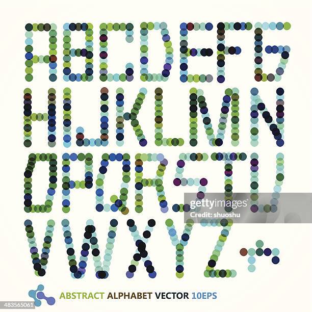 Abstract Letters Abc Deco Alphabet Photos and Premium High Res Pictures - Getty Images