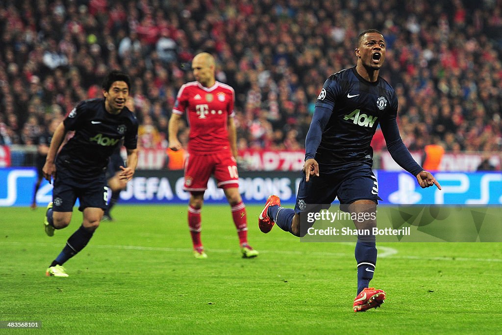 FC Bayern Muenchen v Manchester United - UEFA Champions League Round Quarter Final