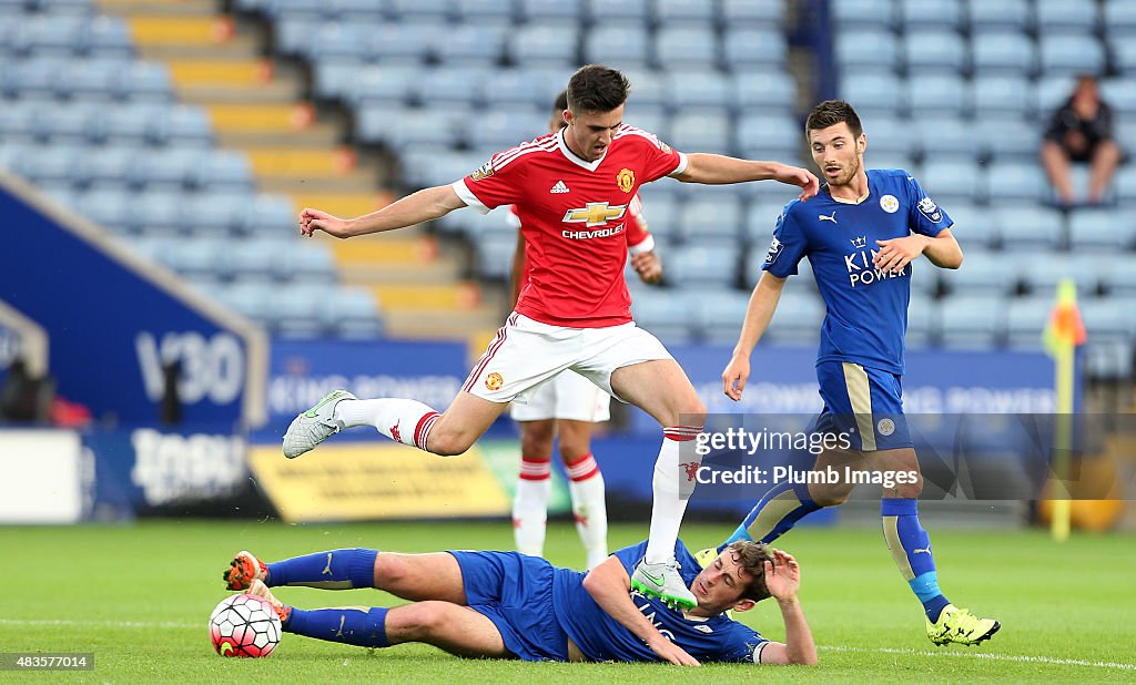 Leicester City v Manchester United - Barclays U21 Premier League