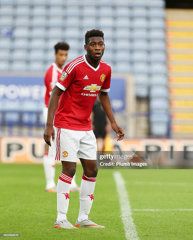 Leicester City v Manchester United - Barclays U21 Premier League