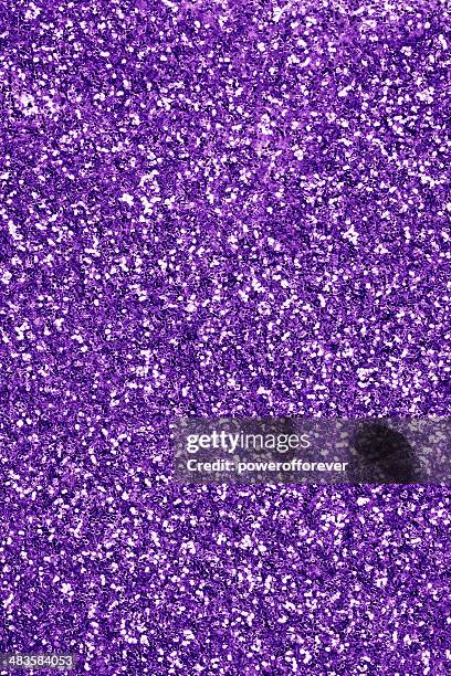 purple glitter background - purple glitter stock pictures, royalty-free photos & images