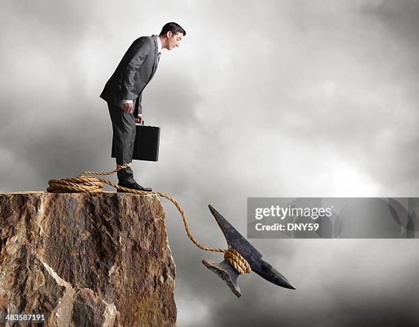 uh oh! - fiscal cliff stock pictures, royalty-free photos & images