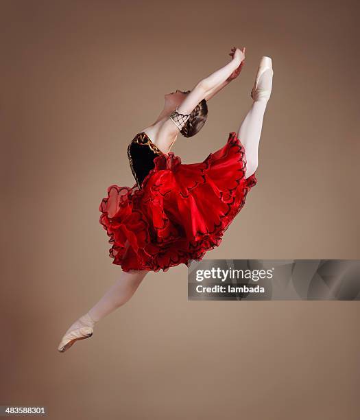 salto ballerina - don quijote de la mancha fotografías e imágenes de stock