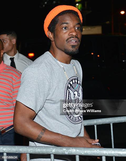 Andre 3000 attends Future Album Release Party at Gold Room on July 30, 2015 in Atlanta, Georgia.