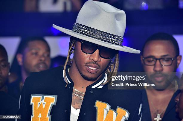 Rapper Future attends Future Album Release Party at Gold Room on July 30, 2015 in Atlanta, Georgia.