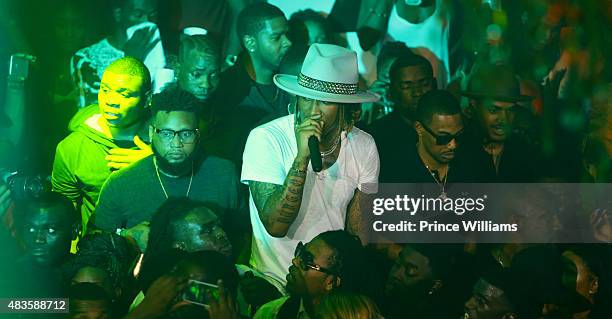 Rapper Future attends Future Album Release Party at Gold Room on July 30, 2015 in Atlanta, Georgia.