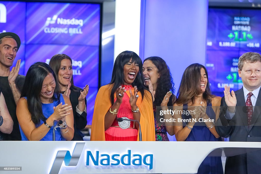 "Boss Nails" Visits The Nasdaq MarketSite