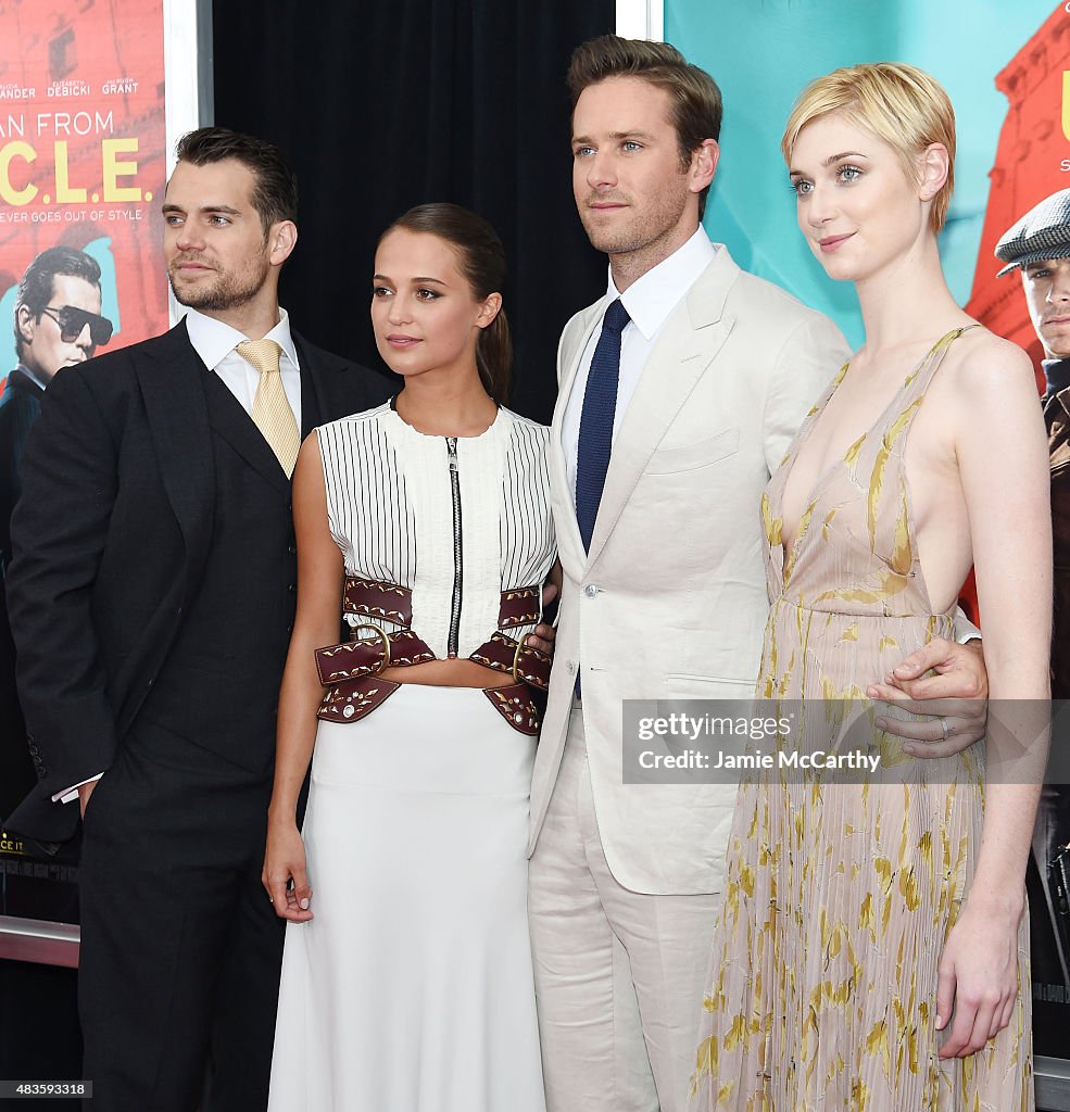 "The Man From U.N.C.L.E." New York Premiere - Inside Arrivals
