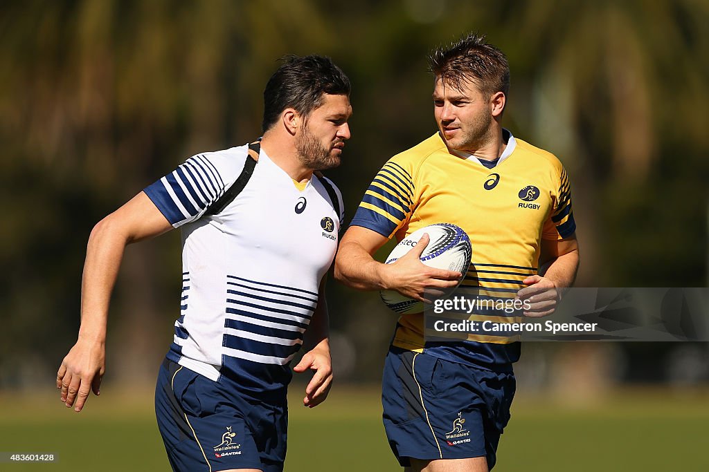Wallabies Training Session