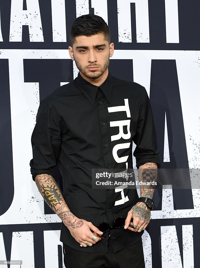 Premiere Of Universal Pictures And Legendary Pictures' "Straight Outta Compton" - Arrivals