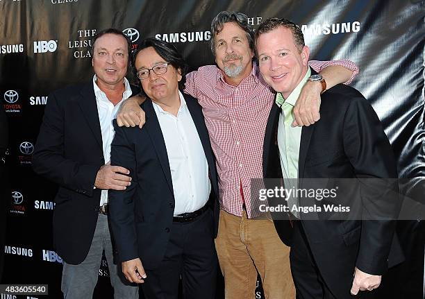 Director Bobby Farrelly, President of HBO Films Len Amato, director Peter Farrelly and CEO of Adaptive Studios Perrin Chiles attend the Project...