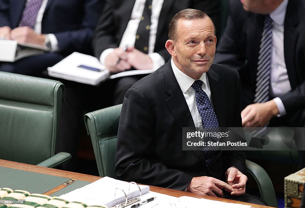 Parliament Resumes Following Tony Smith's Election To Speaker Of The House