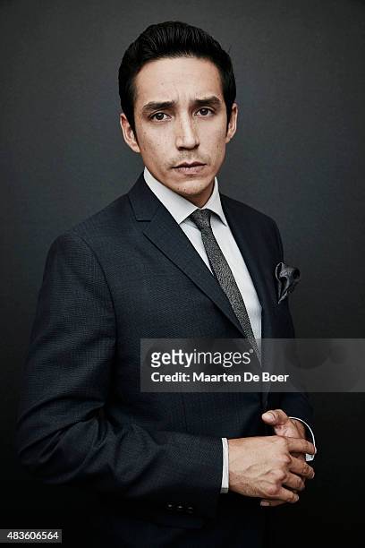 Actor Gabriel Luna from ABC 'Wicked City' poses poses in the Getty Images Portrait Studio powered by Samsung Galaxy at the 2015 Summer TCA's at The...