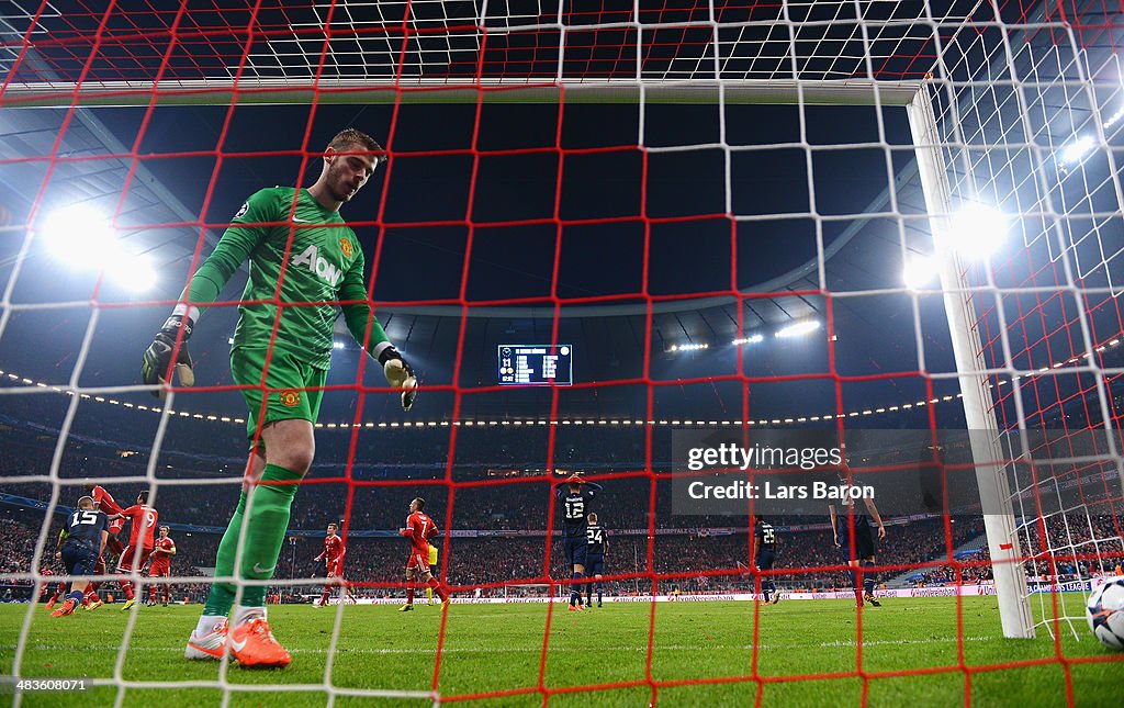 FC Bayern Muenchen v Manchester United - UEFA Champions League Quarter Final