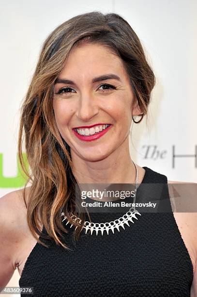 Actress Danielle Schneider attends the screening of Hulu and Paramount Digital Entertainment's "The Hotwives Of Las Vegas" at Sherry Lansing Theatre...