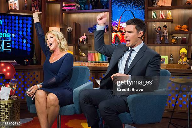 Pictured : Vicki Gunvalson and Jeff Lewis --