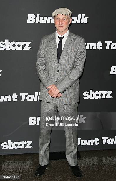 Jonathan Ames attends the STARZ' 'Blunt Talk' series premiere on August 10, 2015 in Los Angeles, California.