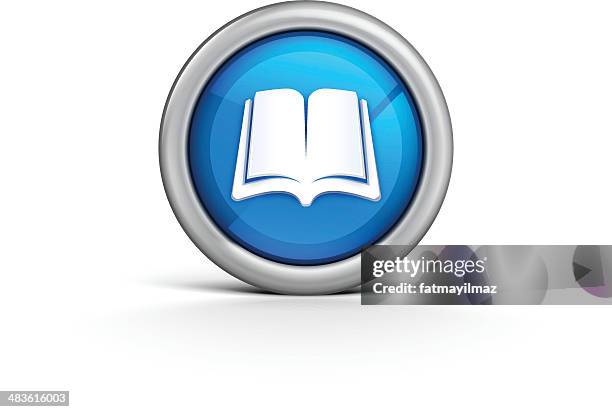 buch-symbol - reiseführer nachschlagwerk stock-grafiken, -clipart, -cartoons und -symbole