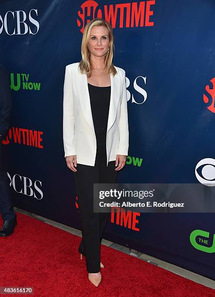 Actress Bonnie Somerville attends CBS' 2015 Summer TCA party at the Pacific Design Center on August 10, 2015 in West Hollywood, California.