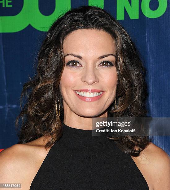 Actress Alana De La Garza arrives at CBS, CW And Showtime 2015 Summer TCA Party at Pacific Design Center on August 10, 2015 in West Hollywood,...