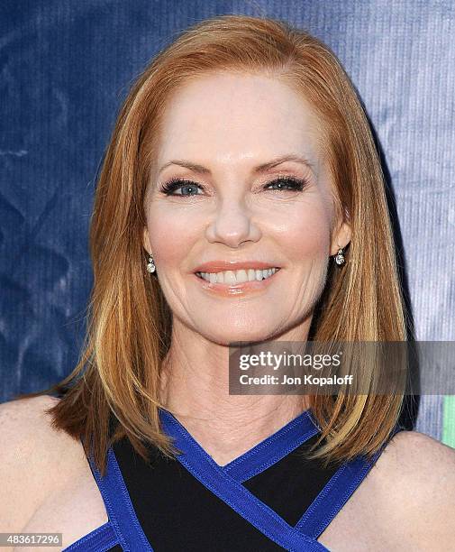 Actress Marg Helgenberger arrives at CBS, CW And Showtime 2015 Summer TCA Party at Pacific Design Center on August 10, 2015 in West Hollywood,...
