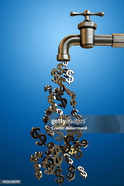 geld tippe - geld verheizen stock-fotos und bilder