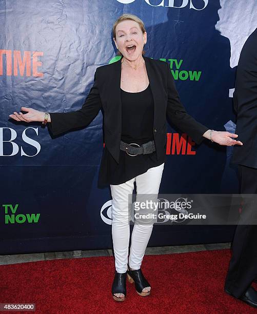 Actress Dianne Wiest arrives at the CBS, CW And Showtime 2015 Summer TCA Party at Pacific Design Center on August 10, 2015 in West Hollywood,...