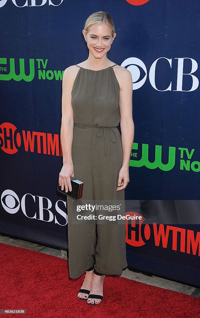 CBS, CW And Showtime 2015 Summer TCA Party - Arrivals