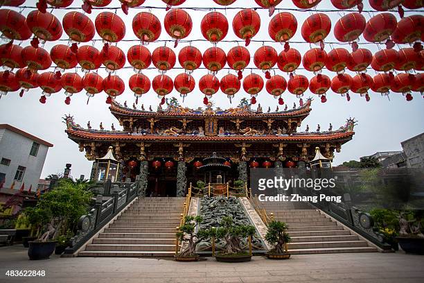 Lingxiao Palace, the main hall of Xuanmiao Taoist temple. Xuanmiao Taoist temple, located in the east of Quanzhou city, first Taoist temple in Fujian...