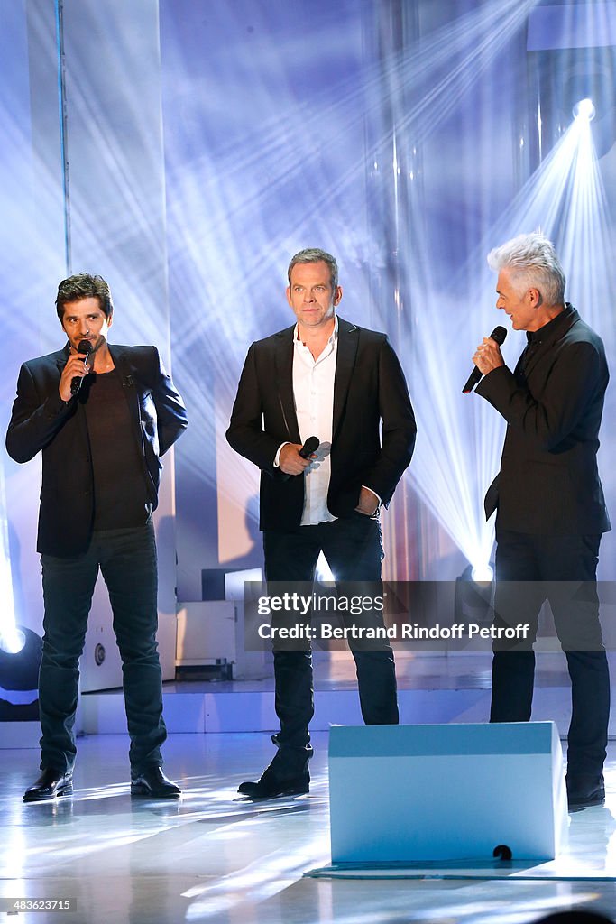 'Vivement Dimanche' French TV Show At Pavillon Gabriel In Paris