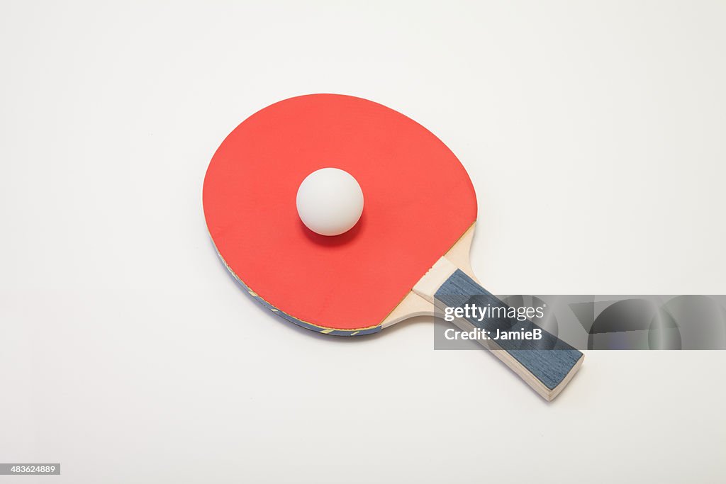 Table Tennis bat and ball