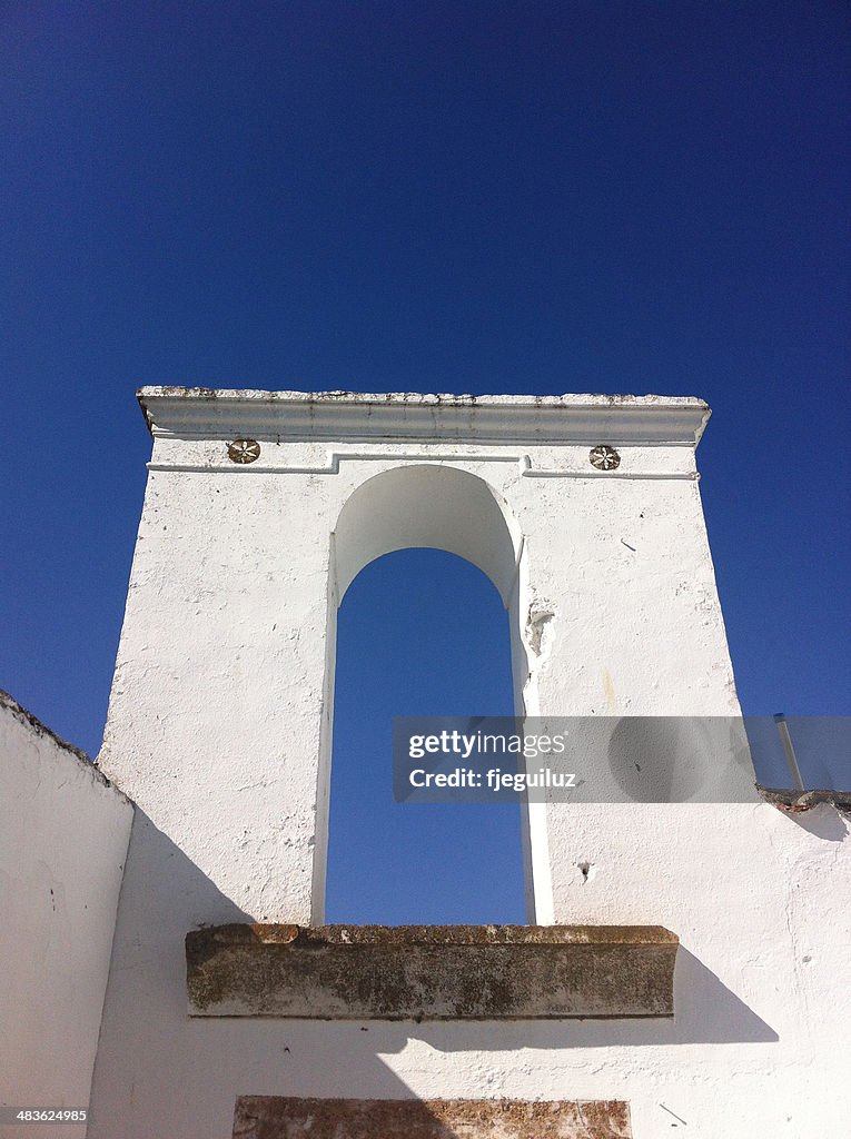 Espanha, a Estremadura, La Parra, Torre com Sino de de Convento