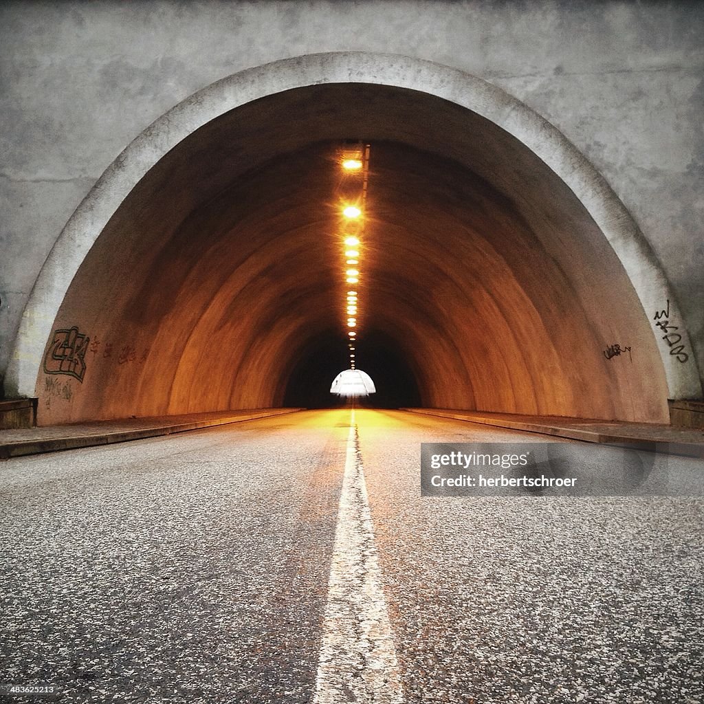 Vista do Túnel Rodoviário